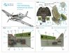 Quinta Studio QD32144 P-51D Mustang 3D-Printed & coloured Interior on decal paper (Trumpeter) 1/32